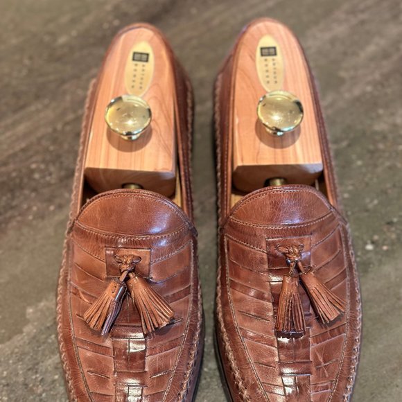 Men\'s Johnston & Murphy Woven Tasseled Loafer - 9.5 Medium main image 5